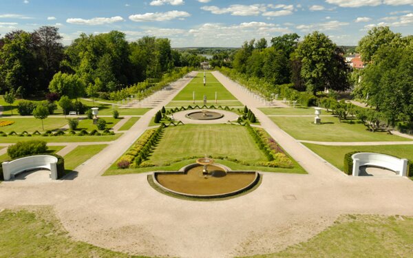 Schlossgarten Neustrelitz, Foto: Stadt Neustrelitz/Rebekka Meßner