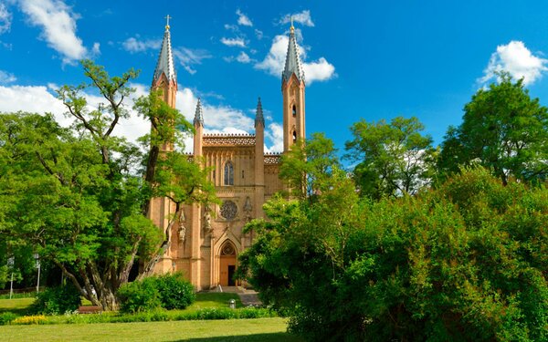 Plastikgalerie Schlosskirche Stadt Neustrelitz/Roman Vitt Fotografie