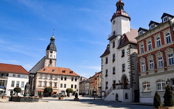 Marktplatz Schmoelln, Foto: TVAL, Mariana Graichen