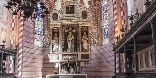 Hoher Chor in der Klosterkirche, Foto: Eva Kunzmann Evangelische Zisterziensererben, Lizenz: Eva Kunzmann Evangelische Zisterziensererben