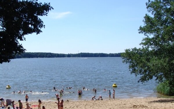 Strandbad am KiEZ Hölzerner See, Foto: Christine Schilling, Lizenz: KiEZ Hölzener See