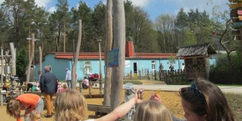 Strandbad am KiEZ Hölzerner See - Wasserspielplatz beim Frühlingsfest, Foto: Christine Schilling, Foto: Christine Schilling, Lizenz: KiEZ Hölzener See