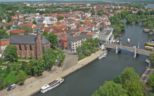 Blick auf Brandenburg an der Havel, Foto: terra press Berlin