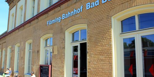 Fläming-Bahnhof Bad Belzig, Foto: Bansen/Wittig