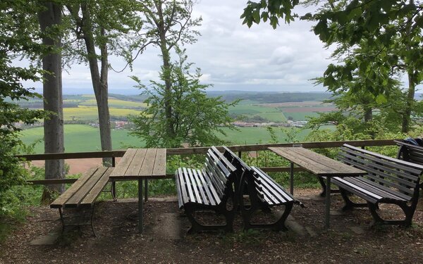 Aussichtspunkt Herrenberg, Foto: Tim Moritz, Lizenz: Eichsfeld Hainich