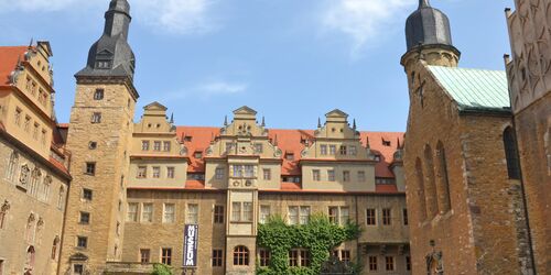 Schlossinnenhof in Merseburg, Foto: Investitions- und Marketinggesellschaft Sachsen-Anhalt mbH