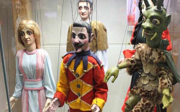 Marionetten im Museum, Foto: terra press Berlin