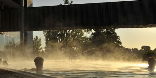 Eintauchen in die Fontane Therme