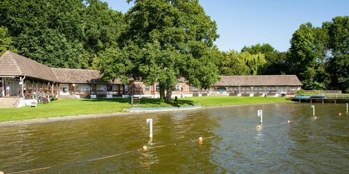 Blick auf das Jahnbad Neuruppin, Foto: Steffen Lehmann, Lizenz: TMB Tourismus-Marketing Brandenburg GmbH