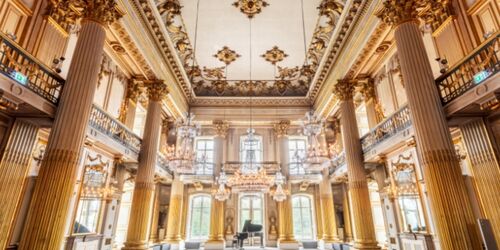 Der Goldene Saal ist der Höhepunkt des Museums im Schloss Ludwigslust, Foto: Bildautor: TMV/ Tiemann