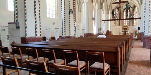 St. Marien-Kirche Gransee - Innen, Foto: Anke Treichel, Lizenz: Regio-Nord