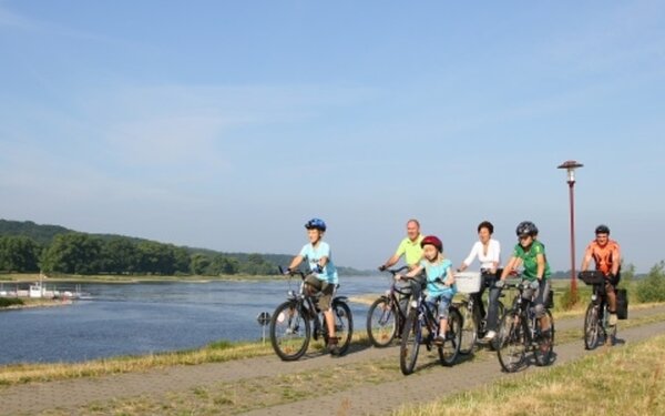 Radweg bei Lenzen