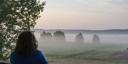 Blick vom Beobachtungsturm auf das Rambower Moor, Foto: TMB-Fotoarchiv/ScottyScout