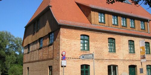Vorderfront Mühle Kunstmuseum Schwaan