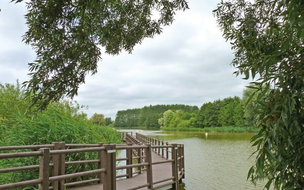 Stege am Mühlensee, Foto: K. Rosen