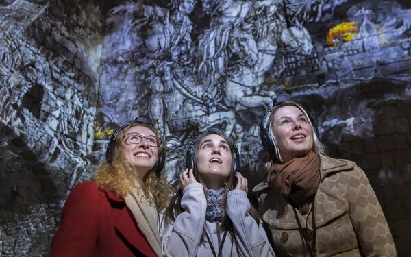 Festung Dresden, Ausstellungsansicht, Foto: Foto Sylvio Dittrich-Kasematten