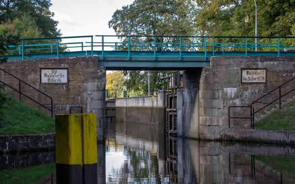 Einfahrt in die Schleuse Ruhlsdorf, Foto: ScottyScout