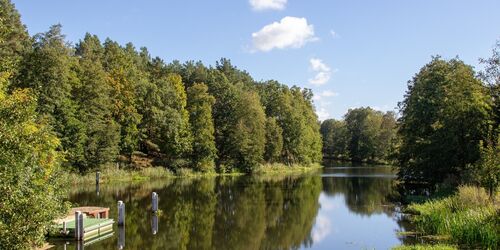 Blick von der Schleuse Grafenbrück in Marienwerder, Foto: ScottyScout