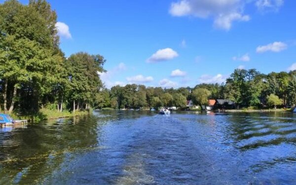 Auf der Dahme bei Prieros, Foto: Tourismusverband Dahme-Seen e.V.