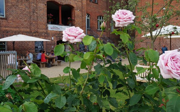 Das Café Kaffeemühle in Lychen, Foto: Jan Hoffmann, Lizenz: Jan Hoffmann