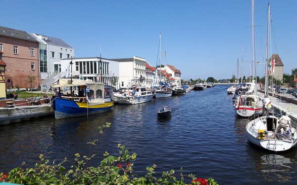 Stadthafen Ueckermünde, Foto: Stadt Seebad Ueckermünde