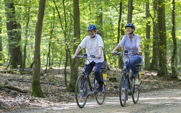 Radfahrer im Seenland Oder-Spree, Foto: TMB-Fotoarchiv, Andreas Franke