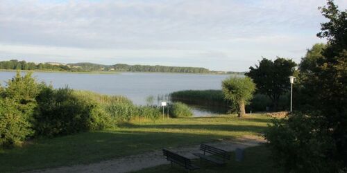 Badestelle am Oberuckersee in Warnitz, Foto: Alena Lampe