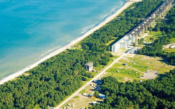 Blick auf Prora, Foto: Grabowski