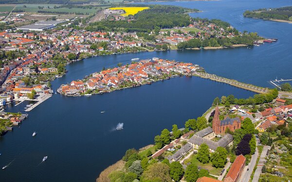 Luftbild von Malchow, Foto: Steindorf-Sabath
