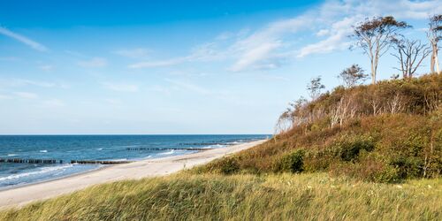 Durchs Moor und übern Ostseestrand