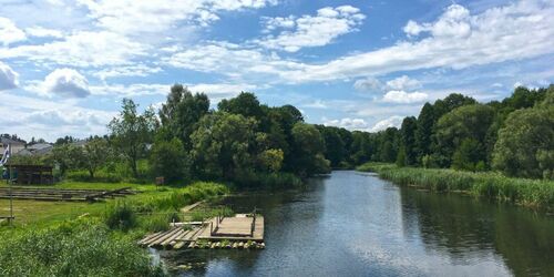 Floßplatz Finowfurt am Finowkanal, Foto: Gemeinde Schorfheide, Anke Bielig