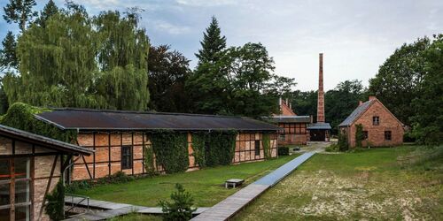 Museumsdorf Baruther Gashütte - Fachwerkhäuser, Foto: Michel Klehn