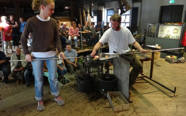 Praxiswoche im Museumsdorf Glashütte, Foto: Museumsdorf Glashütte