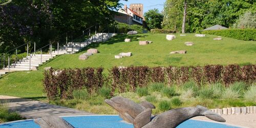 Seepark, Delfine, Foto: B. Liese