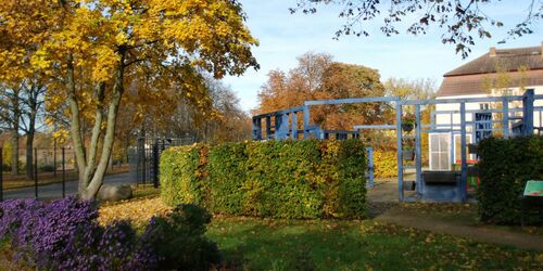 Seepark im Herbst, Foto: B. Liese