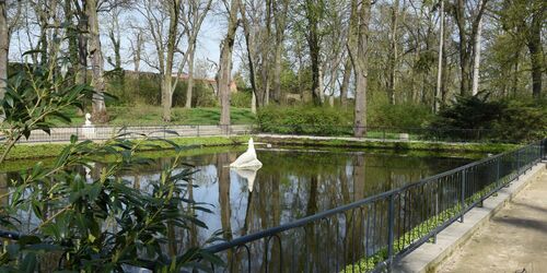 Stadtpark, Goldfischteich, Foto: B. Liese