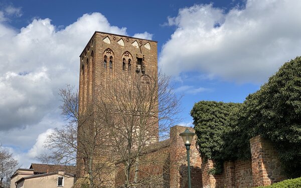 Der Steintorturm in Prenzlau, Foto: Alena Lampe