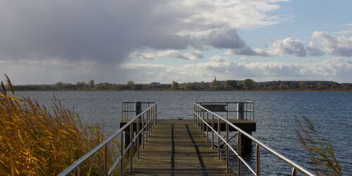 Unteruckersee im Herbst , Foto: Alena Lampe