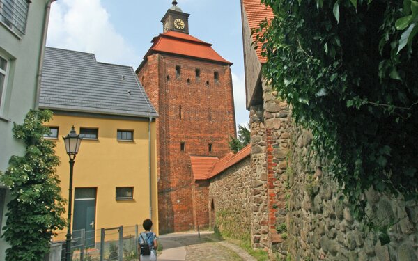 Das Steintor in Bernau, Foto: terra press Berlin