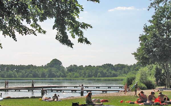 Strandbad am Groß Wünsdorfer See  Stadt Zossen