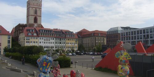 Grüne Perlen in Frankfurt