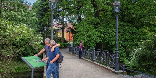 Lennépark in Frankfurt (Oder), Foto: Florian Läufer