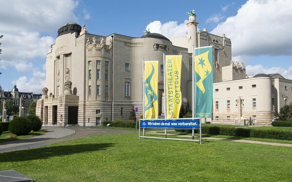 Staatstheater Cottbus - Großes Haus am Schillerplatz, Foto: Marlies Kross, Lizenz: Staatstheater Cottbus