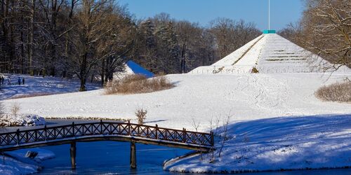 Winterstimmung im Branitzer Park, Foto: Andreas Franke, Lizenz: CMT Cottbus