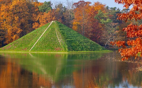Herbststimmung im Branitzer Park, Foto: Andreas Franke, Lizenz: Andreas Franke