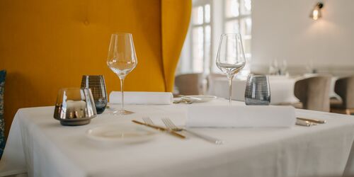 Restaurant am AbendCavalierhaus Branitz, Foto: Cavalierhaus Branitz, Lizenz: Cavalierhaus Branitz