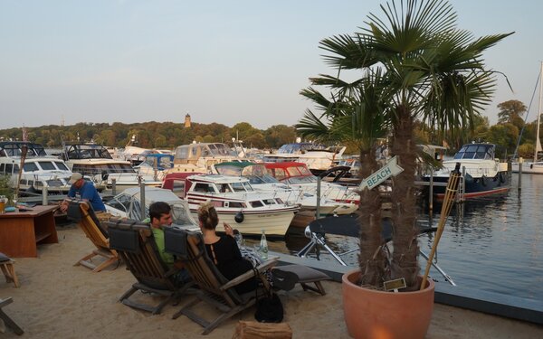 Restaurant "Capriole" in der "Marina am Tiefen See", Foto: Jan Hoffmann