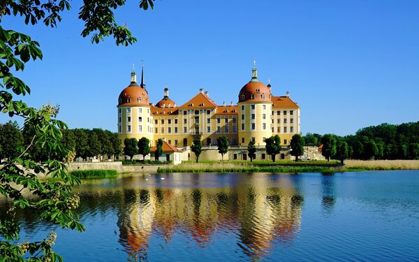 Schloss Moritzburg, Foto: Florian Kneffel, Lizenz: DML-BY