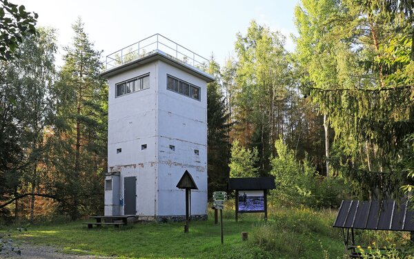 Grenzturm am Hopfenberg, Foto: Uwe Miethe
