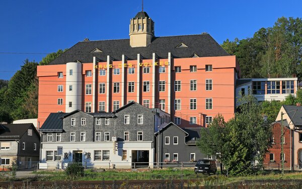 Bauhaushotel Haus des Volkes Probstzella, Foto: Uwe Miethe